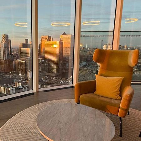 Luxury Modern 2 Bed Flat With Balcony And City View - Canary Wharf City Center London Exteriör bild