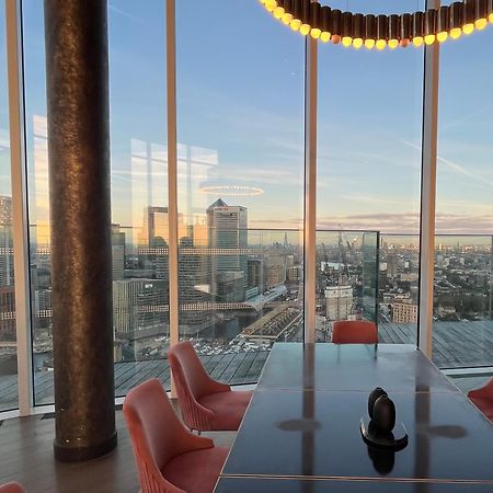 Luxury Modern 2 Bed Flat With Balcony And City View - Canary Wharf City Center London Exteriör bild